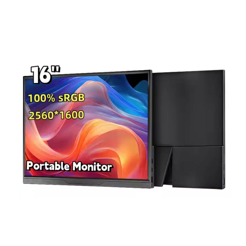 Monitor portátil Full HD de 16 pulgadas y 2,5k